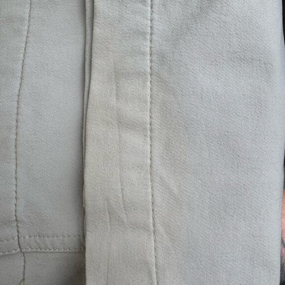 Lululemon Cream Windbreaker Trail Hiking Pants Womens Mid Rise Wide-Leg Stretch - Picture 5 of 16